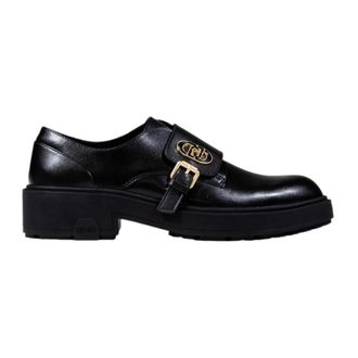 Liu Jo Elegante lage schoenen met decoratieve gesp - Dames - Platte Schoenen - Zwart - 36 EU - Leer - Schoenen