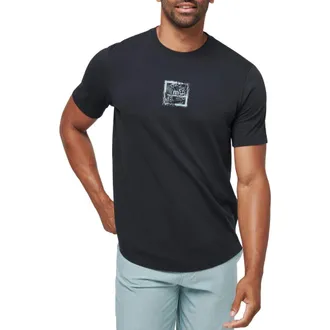 Travis Mathew Living Aloha Graphic T-Shirt in Black at Nordstrom Rack, Size Small