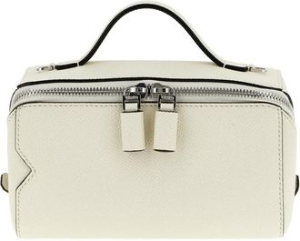Valextra V-Line Crossbody Bag
