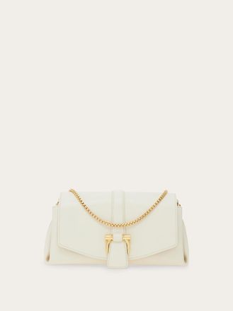 Ferragamo Women Front flap crossbody bag (XS) White