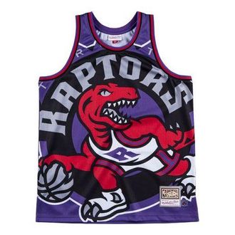 Mitchell & Ness Blown Out NBA Big Face Tank Toronto Raptors MSTKBW19068-TRAPURP