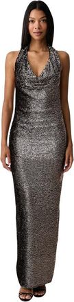 Patrizia Pepe Vestido largo - Dresses - Mujer - Negro - XS