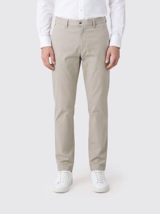 Slowear Pantaloni chino in cotone stretch con vestibilit&agrave; slim fit e tasche America