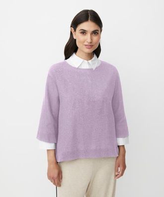 Masai MaDarmi 3/4 Sleeve Round Neck Top in Wisteria at Nordstrom, Size Xx-Large