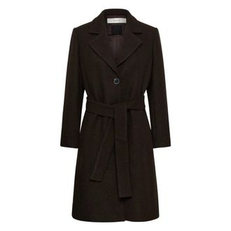 Inwear Jassen, Dames, Bruin, 2Xs, Wol, Zorahiw Klassieke Jas