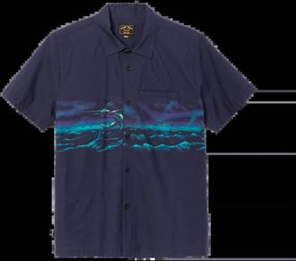 Dark Seas Mens Offshore Shirt In Dark Navy