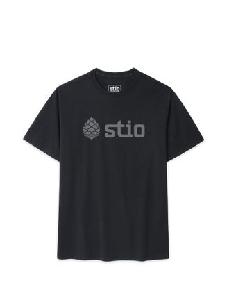 Stio | Unisex Logo Tee Shirt, Size Extra Small in Abyss