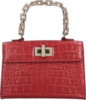 Gedebe Sophie Mini Bag - Dames - Handtassen - Rood - ONE Size - Leer - Tassen