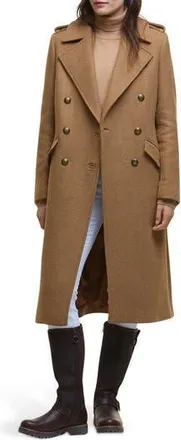 Barbour Cottesmore Wool Blend Coat in Camel at Nordstrom Rack, Size 6 Us / 10 Uk