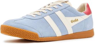 Gola Elan Womens Shoes Air/Off White/Coral : 6.5 B - Medium, Suede