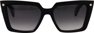 Philipp Plein Muse Zonnebril - unisex - Zonnebrillen - Zwart - 56 MM - Accessoires