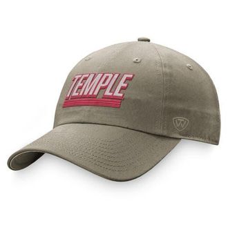 Top of the World Mens Top of the World Khaki Temple Owls Slice Adjustable Hat at Nordstrom