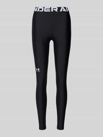 Under Armour Leggings mit Label-Print in Black, Größe S