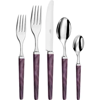 Capdeco Quio - 5 Piece Place Setting in Plum at Nordstrom