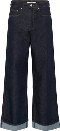 Gestuz Sara Wide Jeans - Dames - Loose Fit Jeans - Zwart - W29 - Katoen - Jeans