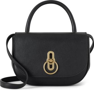Mulberry Small Amberley Leather Top Handle Bag in Black at Nordstrom