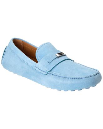 Ferragamo Grenoble Crosta America Suede Loafer