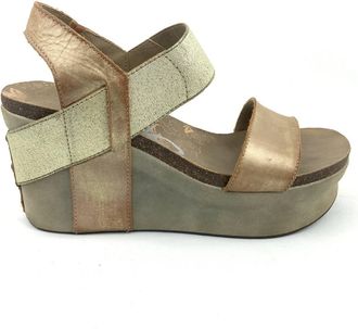 OTBT Womens Bushnell Wedge Sandals In Gold