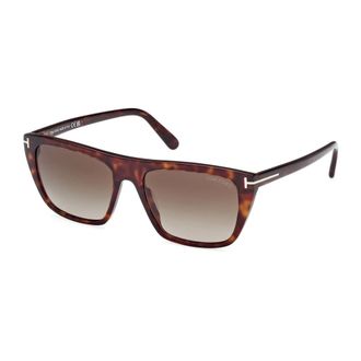 Tom Ford Sunglasses, male, Brown, Size: 56 MM Aslan Sunglasses