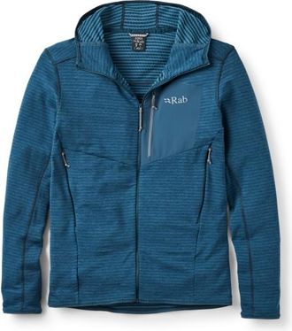 RAB Ascendor Light Hoody Fleecejacke f&uuml;r Herren | blau