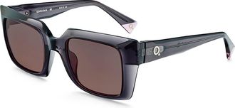 Etnia Barcelona Gorgonia Polarized BK Womens Sunglasses Grey Size 51