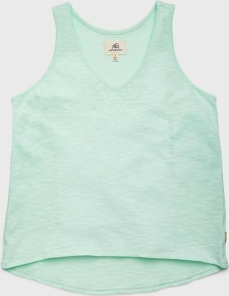 Surfside Supply Womens Val Slub Tank In Green Bay