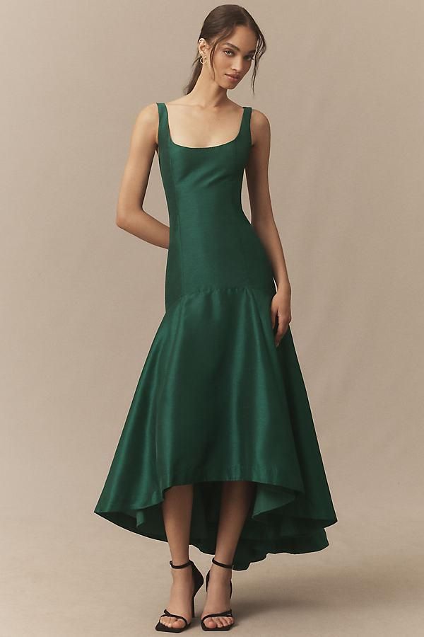 Hutch Alaia Sleeveless Scoop-Neck High-Low Midi Dress from $179.95 - on  Stylight