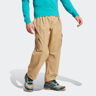 ADIDAS TERREX Outdoorhose ADIDAS TERREX CARGO PANTS, Herren, Gr. XL, N-Gr, cardboard, Obermaterial: 93% Polyamid, 7% Elasthan, Hosen Outdoorhose