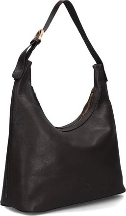 Fred De La Bretoniere Gabi Hobo - Dames - Tassen - Zwart - Maat: ONE Size Zijde