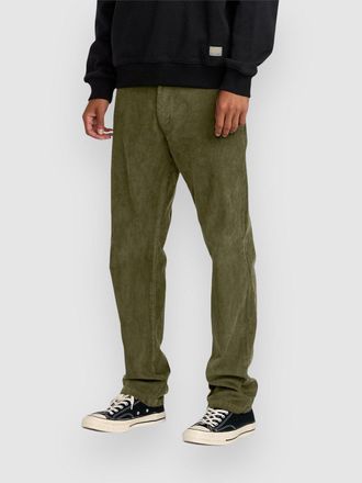 Rvca Weekend Cord Chino Hose gr&uuml;n