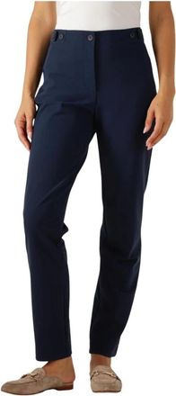 JapanTKY Japan Tky, Broeken, Dames, Blauw, L, Hashimoto Slim-fit broek