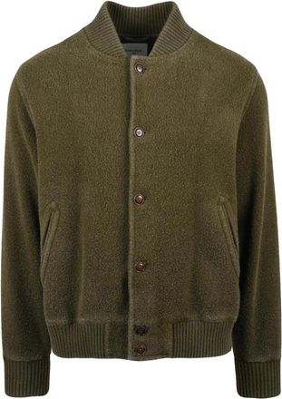 Circolo 1901 Militaire Jas - Heren - Bomber jackets - Groen - XL - Wol - Jassen