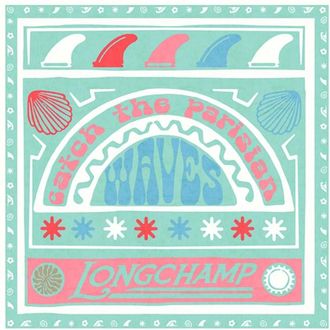 Longchamp Catch The Parisian Waves Foulard