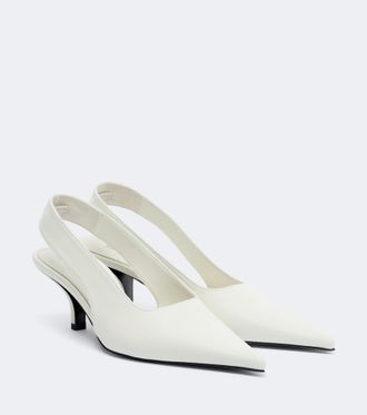 Toteme Salones destalonados de piel