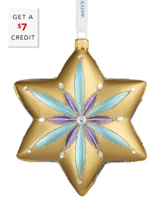 Waterford Holiday Heirlooms Star Ornament With $7 Credit