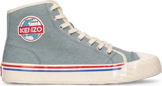 Kenzo school Logo High-Top Sneakers