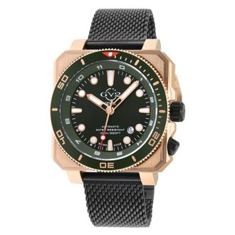Gevril Group XO Submarine Automatic Green Dial Mens Watch 4543B