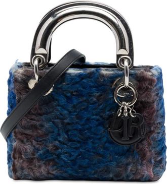 Dior Pre-owned Dior Mini Astrakhan Fur Lady Satchel Ladies 01PAFUY3YCTUZF5O