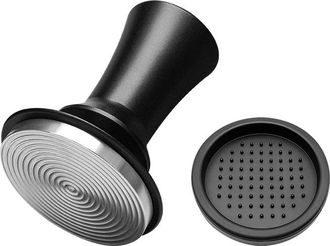 OEM Prensa De Caf&eacute; De 51 Mm, Prensador De Caf&eacute; De Acero Inoxidable, Prensador De Espresso Calibrado Negro, Prensador De Caf&eacute;, Prensa De Caf&eacute; Extra&iacute;ble Par