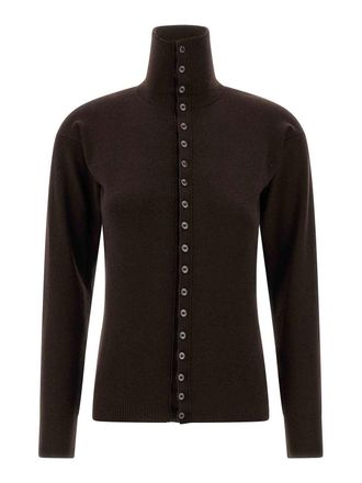 Christophe Lemaire Buttoned Fitted Cardigan