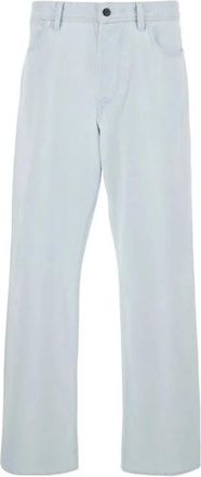 Stone Island Jeans Pantalone Loose - Heren - Loose Fit Jeans - Blauw - W32 - Katoen - Jeans
