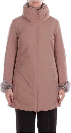 Suns Situla Parka - Dames - Parka Jassen - Bruin - XS - Polyester - Jassen