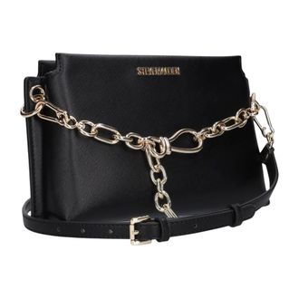 Steve Madden Dames, Tassen, Zwart, Maat: ONE Size Leer