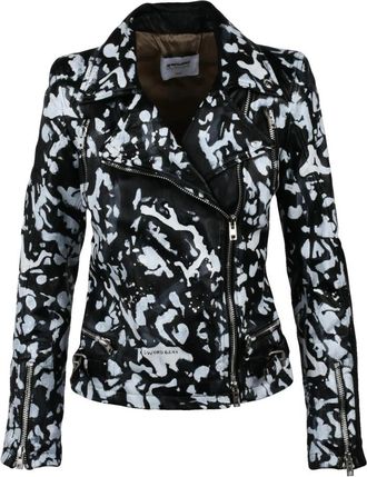 S.W.O.R.D 6.6.44 Chiodo Jacket - Dames - Leren en Su&egrave;de Jassen - Veelkleurig - S - Leer - Jassen