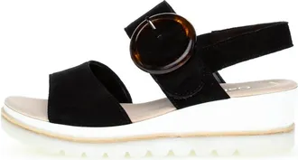 Gabor Womens 24.645.37 Sandal In Black