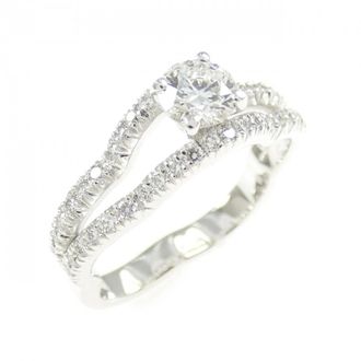 Chanel White Gold White Gold (18K) Band Ring (Pre-Owned)