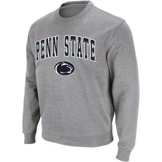 Colosseum Mens Colosseum Heather Gray Penn State Nittany Lions Arch & Logo Crew Neck Sweatshirt at Nordstrom, Size Medium