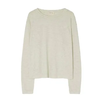 American Vintage Dames, Tops, Grijs, Maat: XS Katoen
