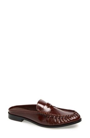 Jeffrey Campbell Goddard Penny Loafer Mule in Brown at Nordstrom, Size 6.5