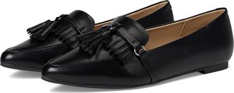 Journee Collection Jannah Womens Dress Flat Shoes Black : 6.5 M, Faux Leather